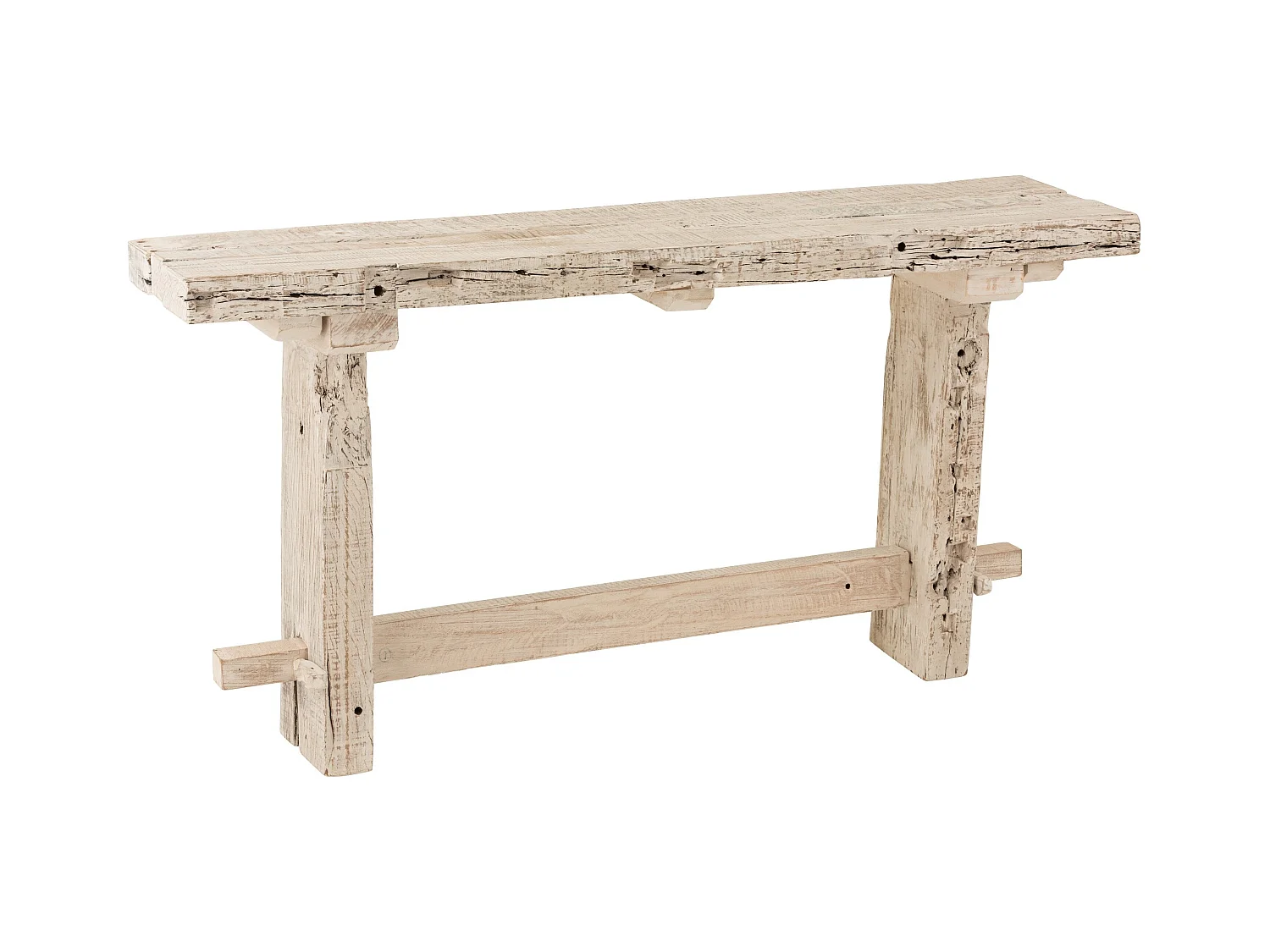 Console Design en Bois "Delavo" 150cm Naturel