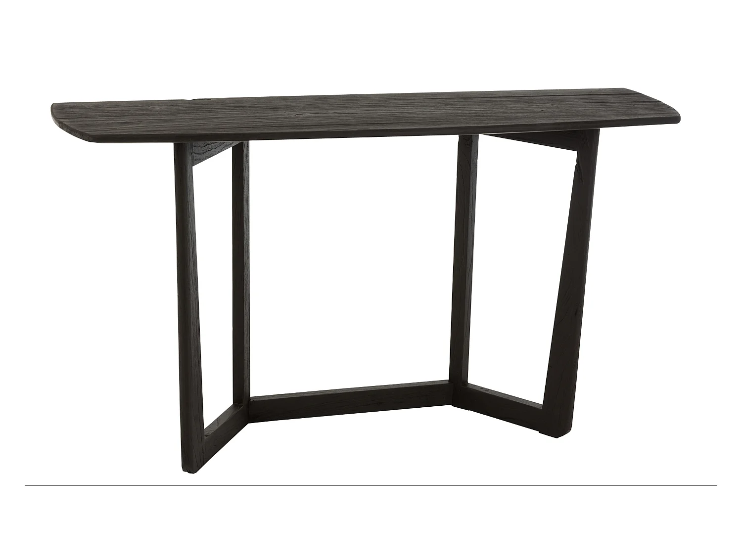 Console Design en Bois "Maty" 140cm Noir