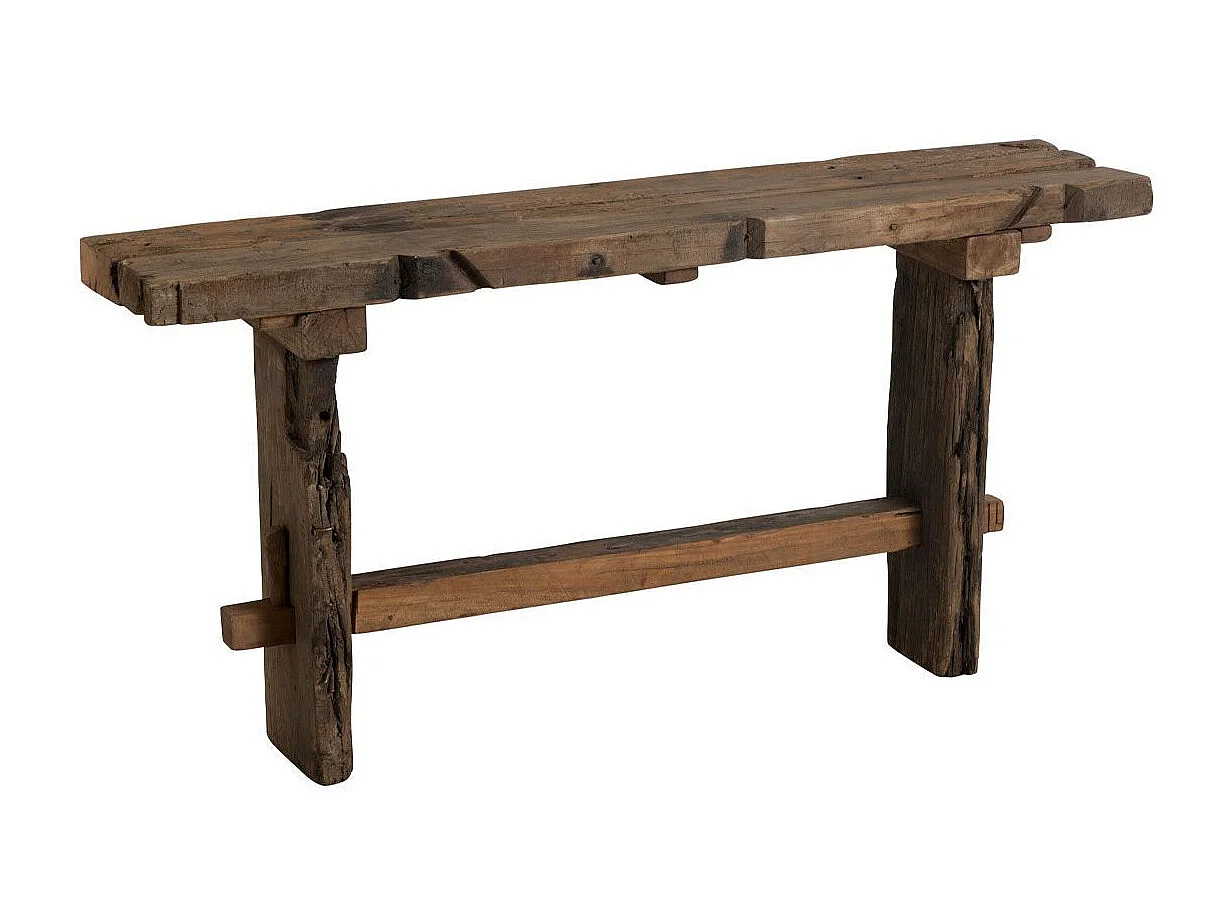 Console Vintage en Bois "Perceval" 150cm Marron