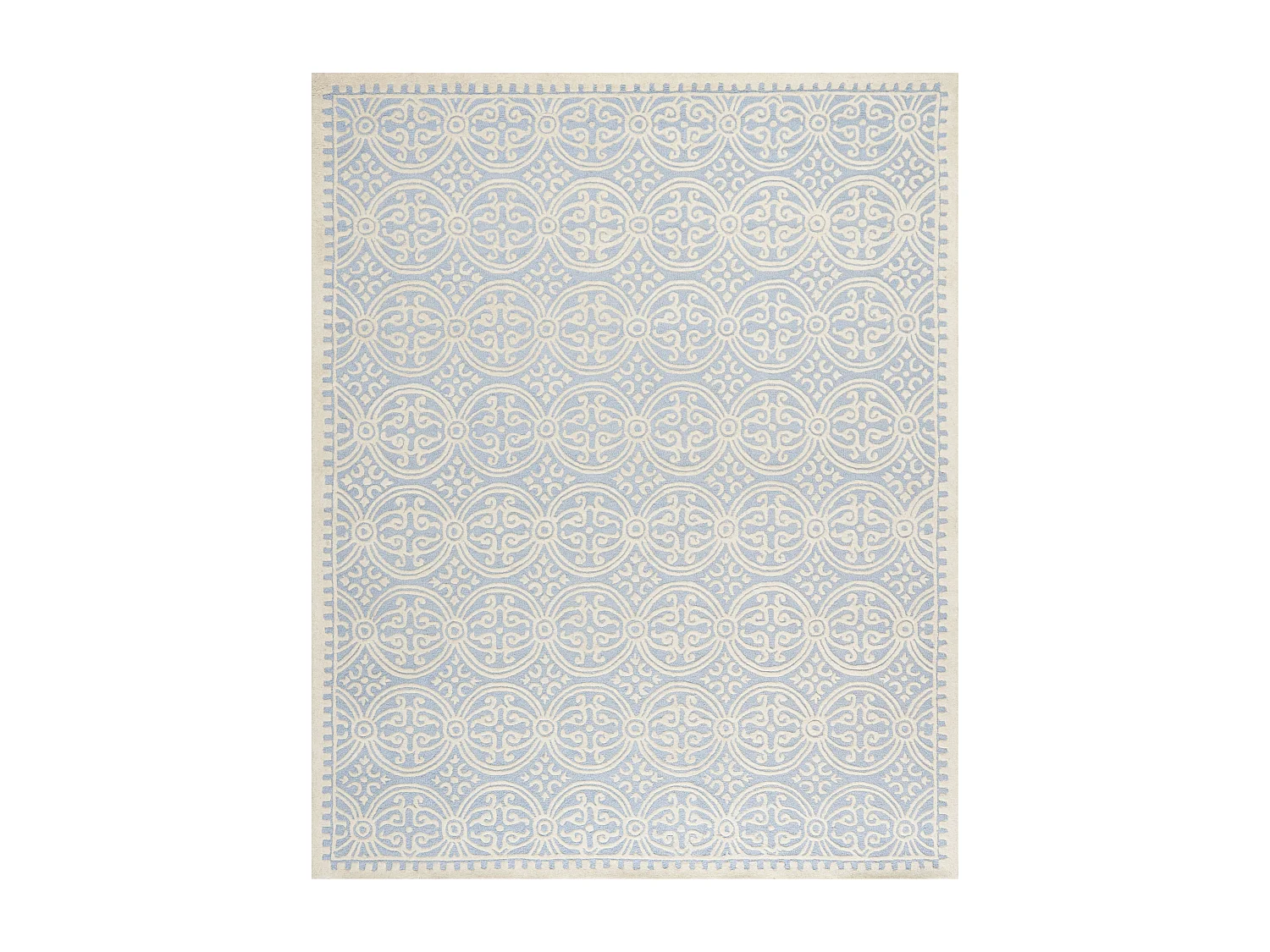 Tapis Bleu/Neutre 244 X 305 cm - Roby