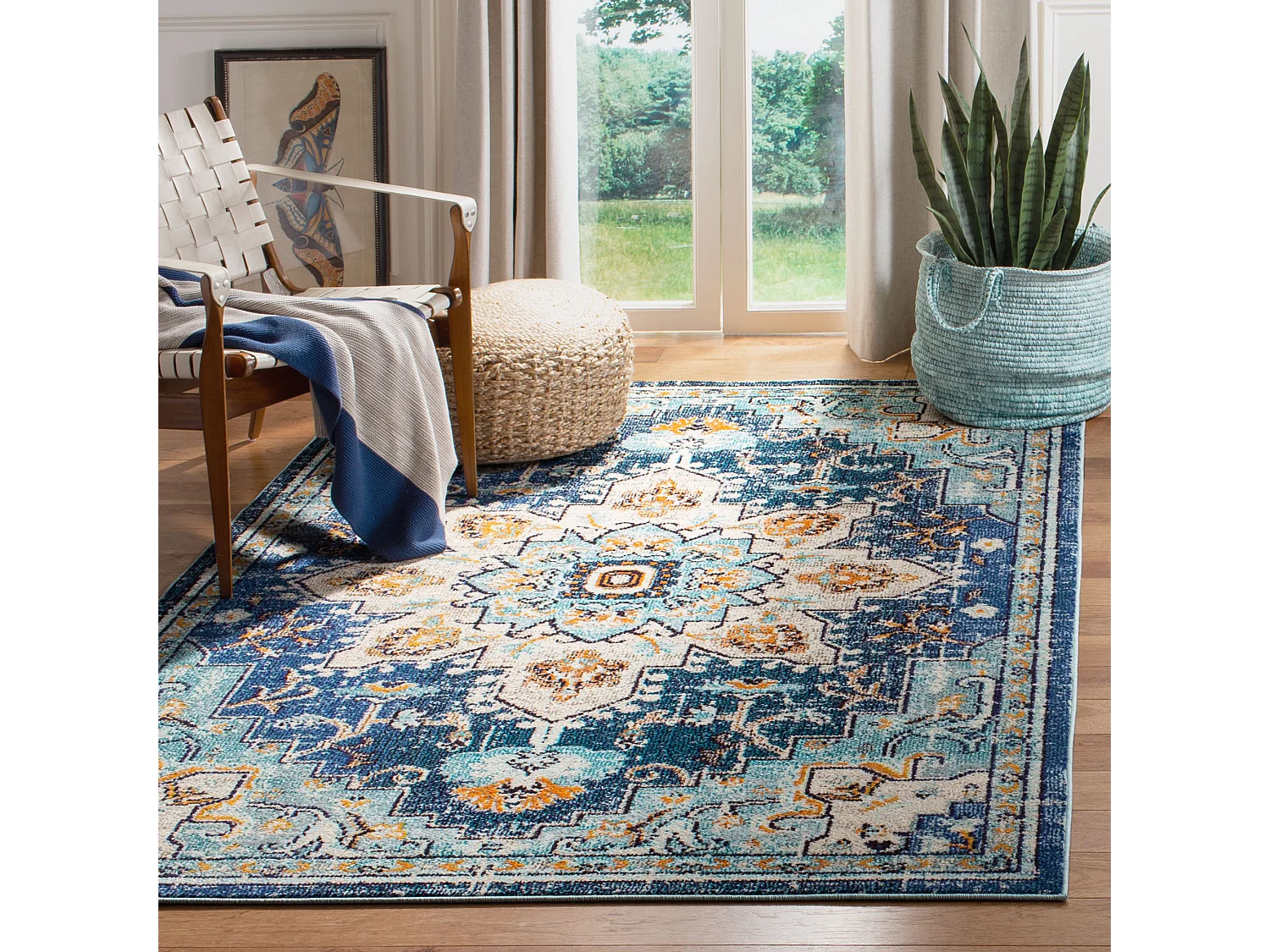 Tapis Bleu 160 X 229 cm - Malaya