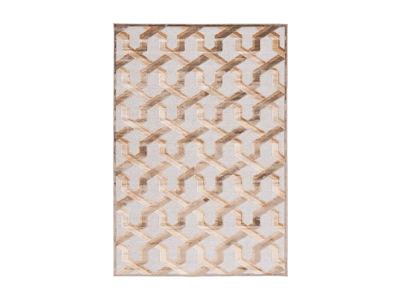 Tapis Marron/Neutre 160 X 229 cm - Caguas