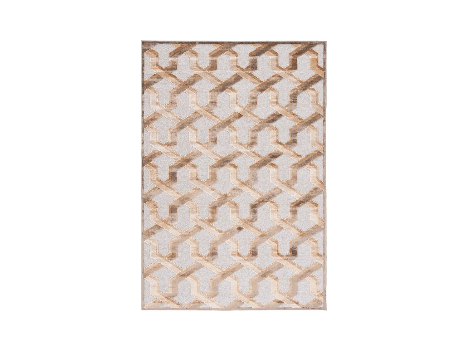Tapis Marron/Neutre 160 X 229 cm - Caguas