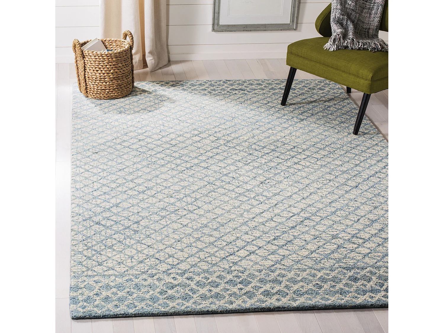 Tapis Bleu/Neutre 152 X 229 cm - Hagen