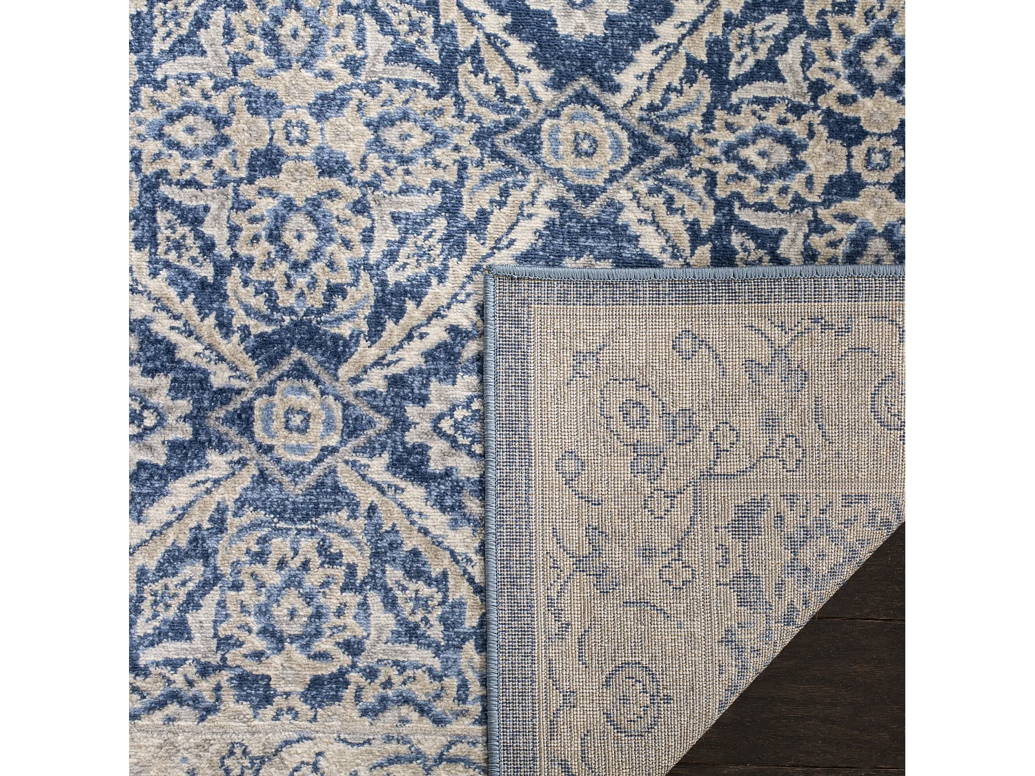 Tapis Bleu/Neutre 160 X 229 cm - Bryn