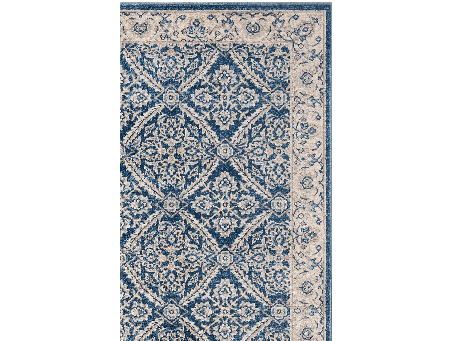Tapis Bleu/Neutre 160 X 229 cm - Bryn
