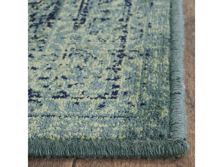 Tapis Bleu/Multicolore 99 X 170 cm - Olivia