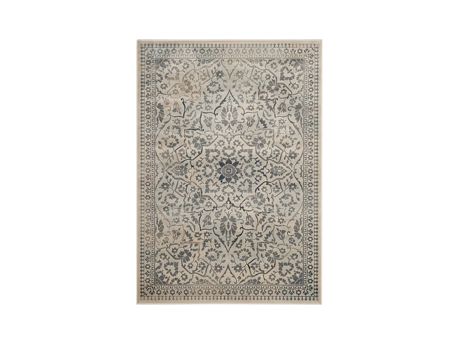 Tapis Neutre/Bleu 122 X 170 cm - Cordova