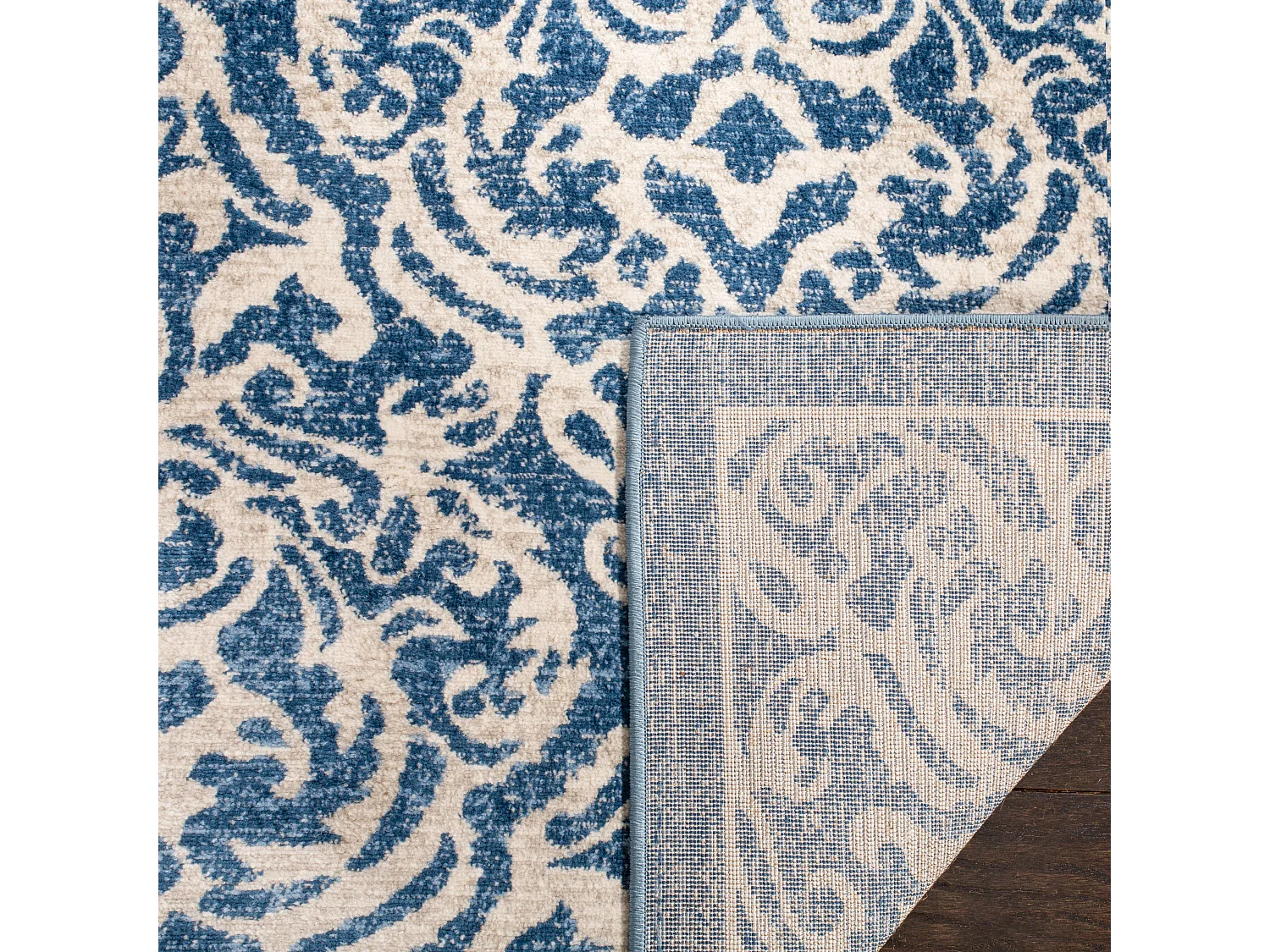 Tapis Bleu/Neutre 160 X 229 cm - Ophelia