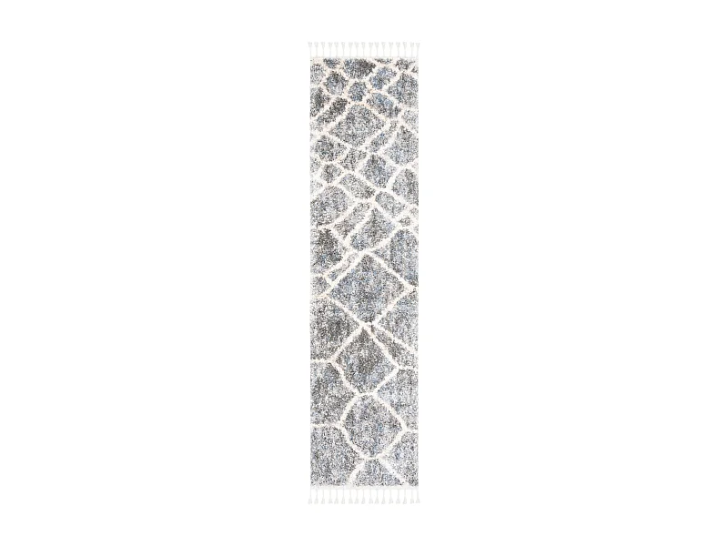 Tapis Gris/Neutre 61 X 244 cm - Fez