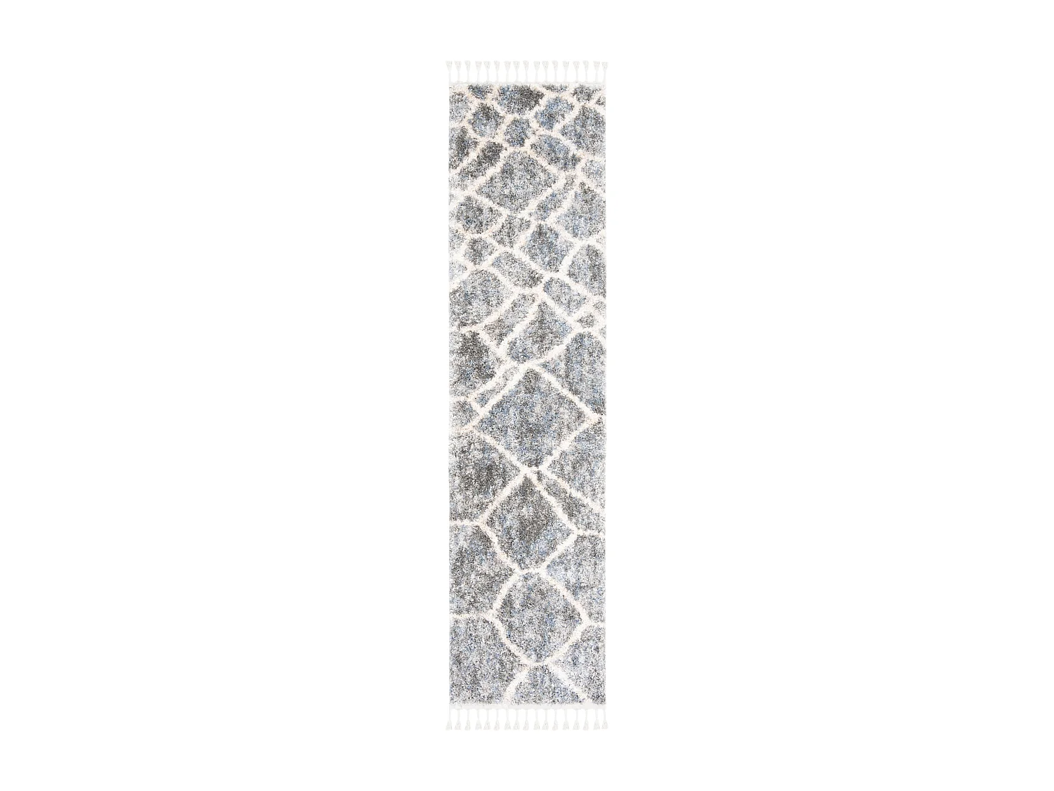 Tapis Gris/Neutre 61 X 244 cm - Fez
