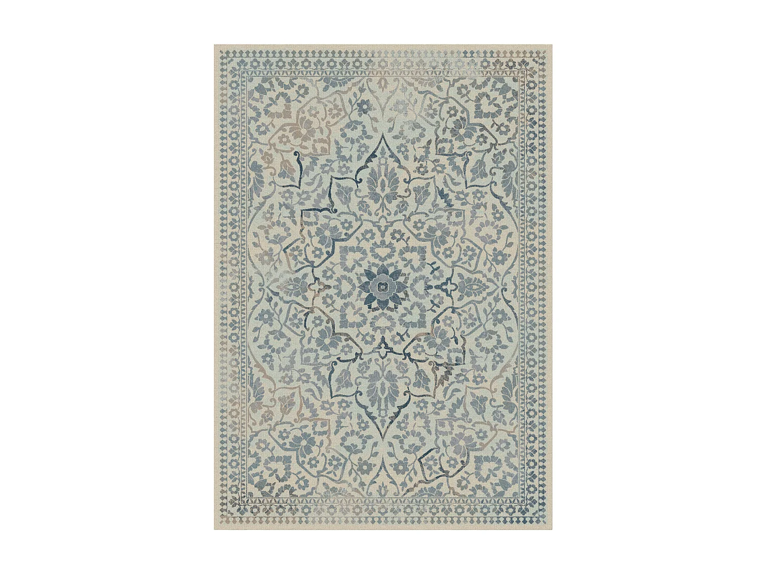 Tapis Neutre/Bleu 160 X 229 cm - Cordova