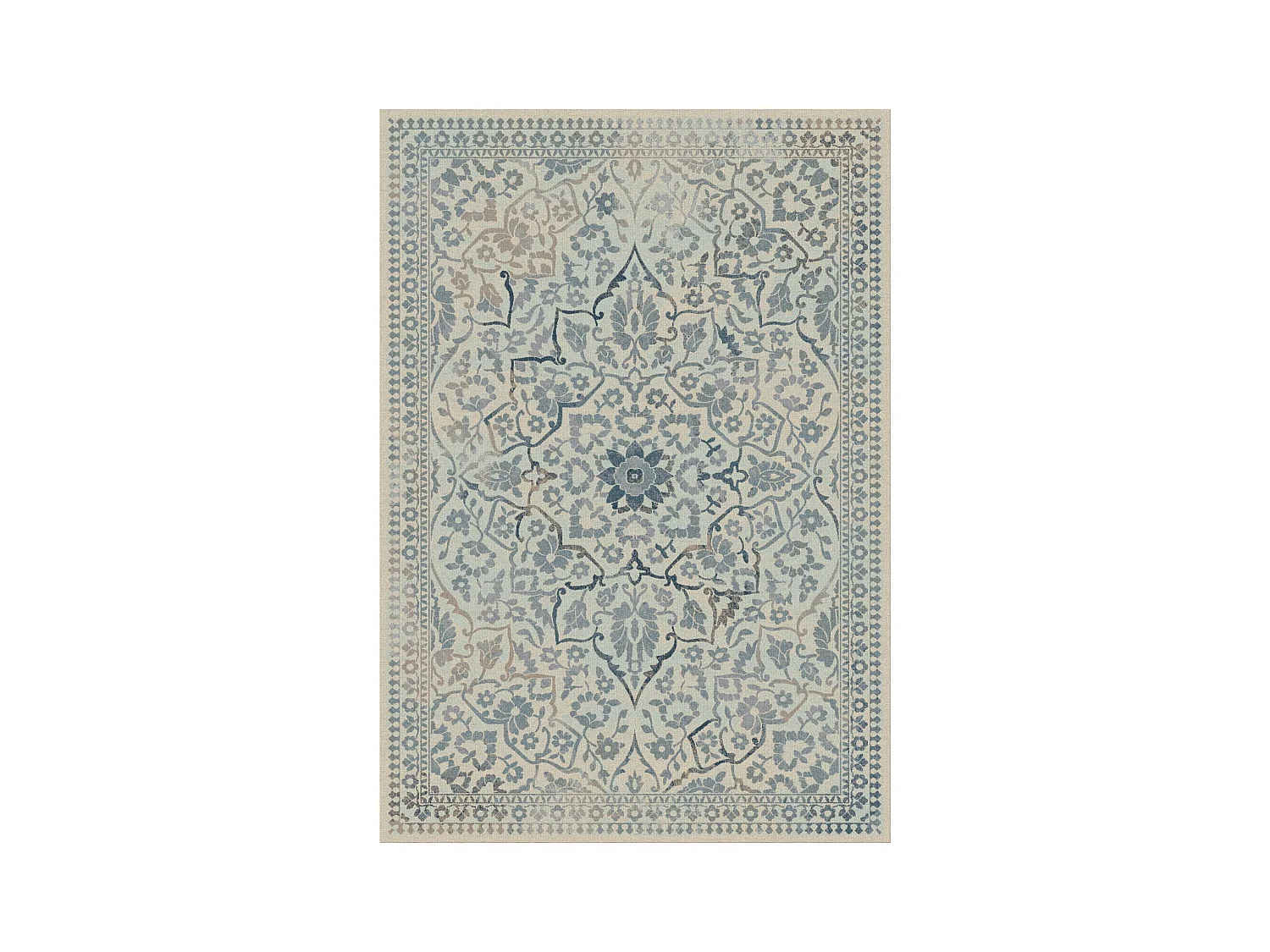 Tapis Neutre/Bleu 160 X 229 cm - Cordova