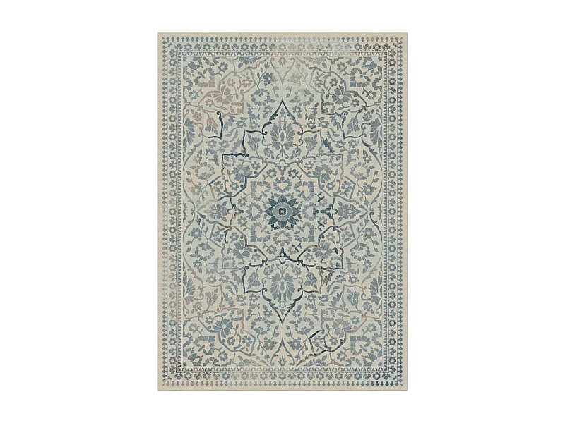 Tapis Neutre/Bleu 160 X 229 cm - Cordova