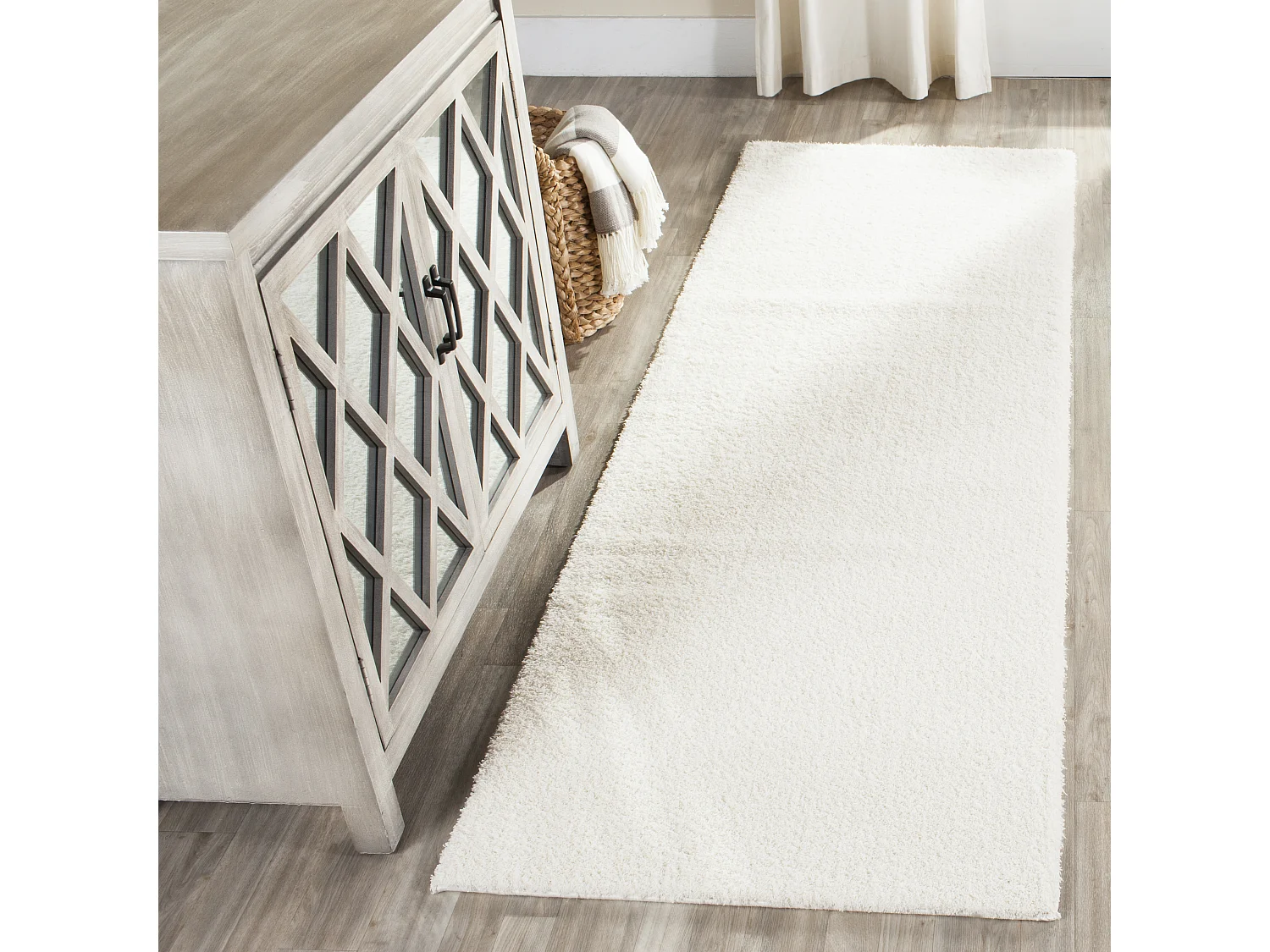 Tapis Blanc 69 X 213 cm - Robyn