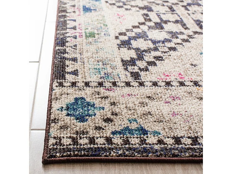 Tapis Noir/Jaune 160 X 229 cm - Marabel