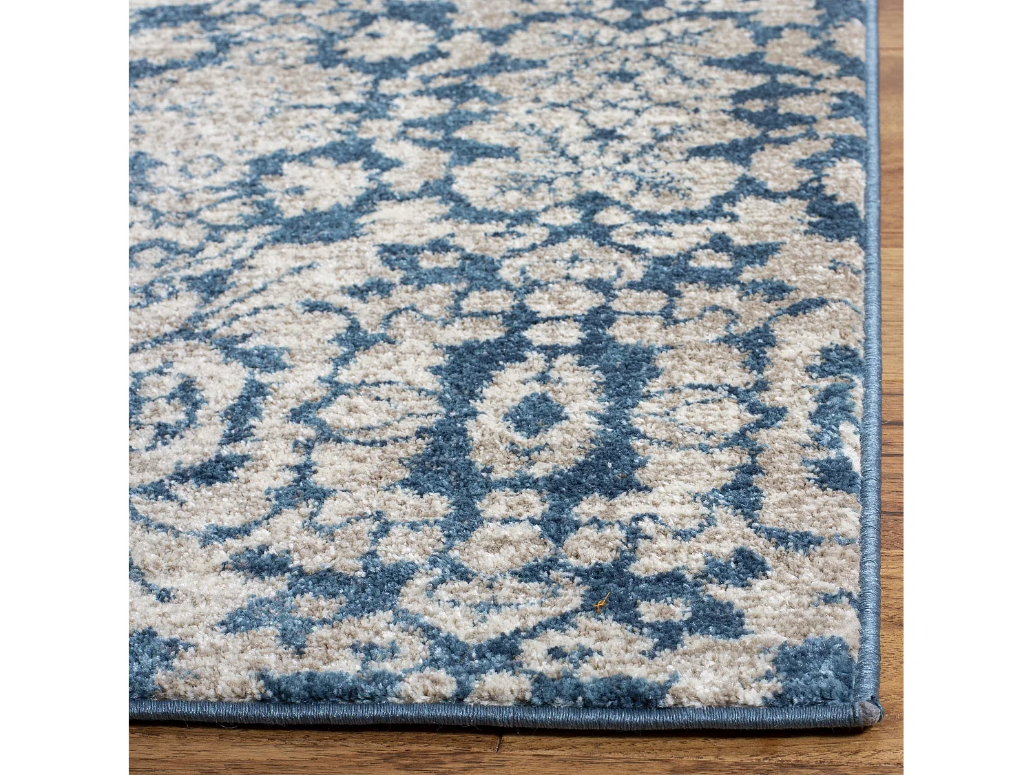 Tapis Bleu/Neutre 122 X 170 cm - Paros