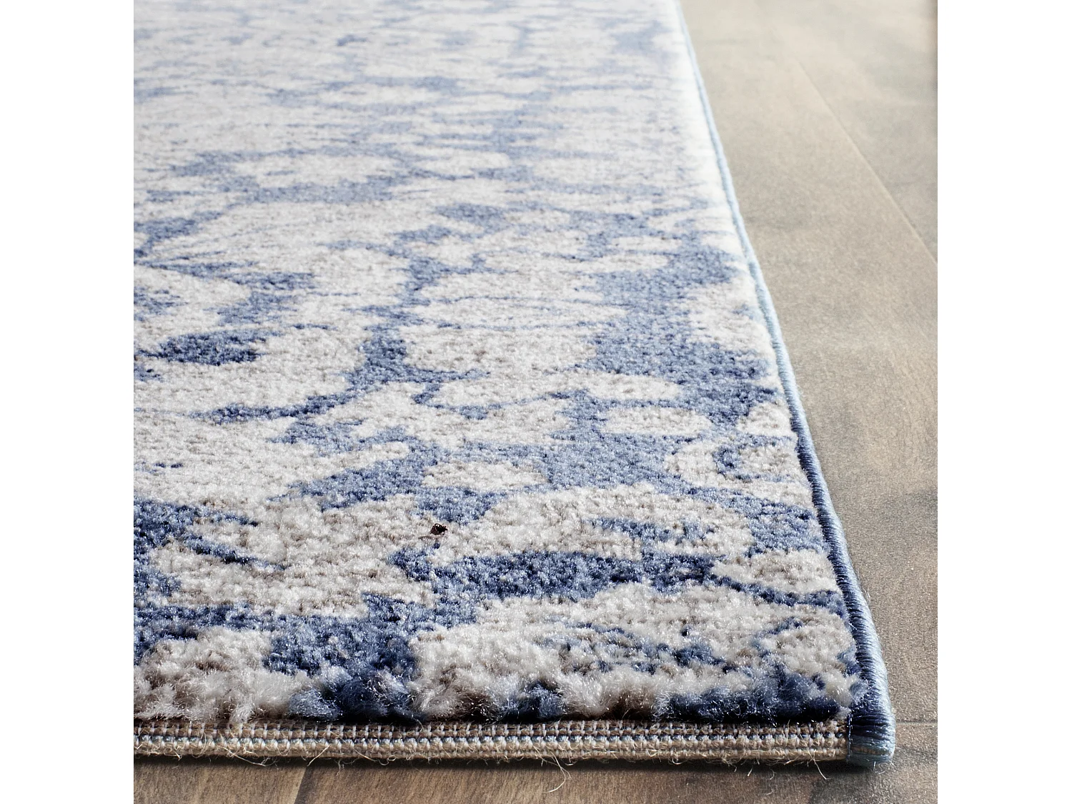 Tapis Bleu/Neutre 122 X 170 cm - Paros