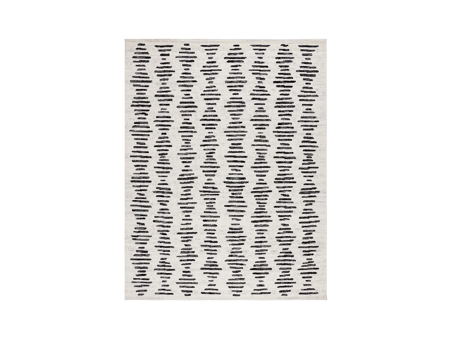 Tapis IVOIRE/NOIR 244 X 305 cm - Nafuna
