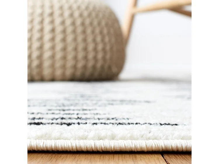 Tapis IVOIRE/NOIR 235 x 305 cm - Nafuna