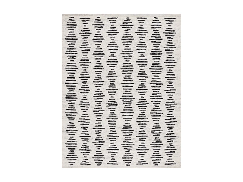 Tapis IVOIRE/NOIR 235 x 305 cm - Nafuna