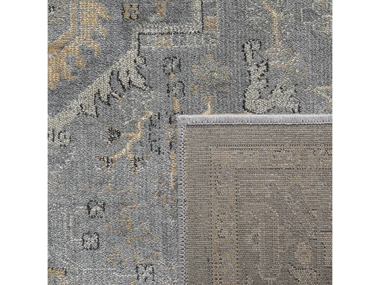 Tapis Gris/Multicolore 99 X 170 cm - Maxime