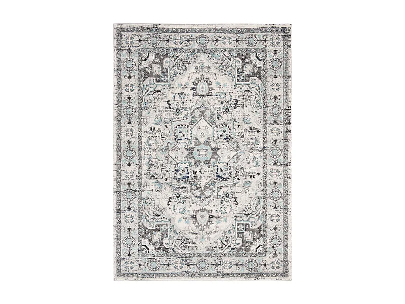 Tapis Gris/Bleu 160 X 229 cm - Marissa