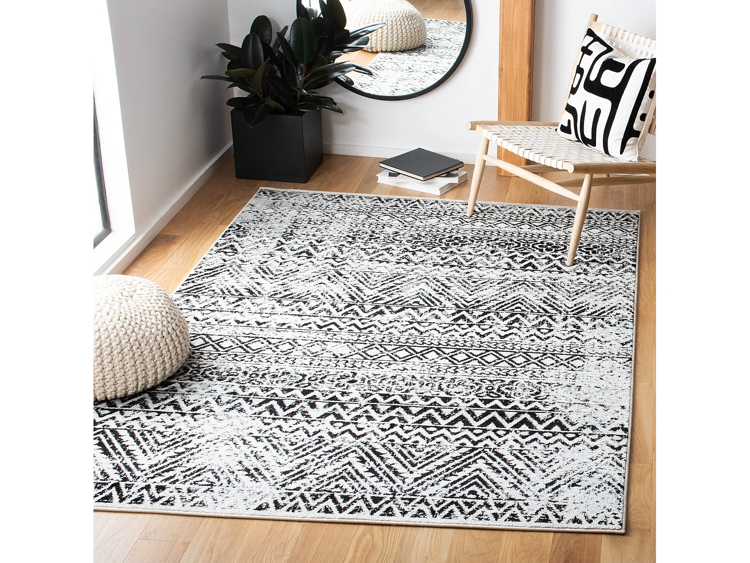 Tapis Neutre/Gris 160 X 229 cm - Valeria