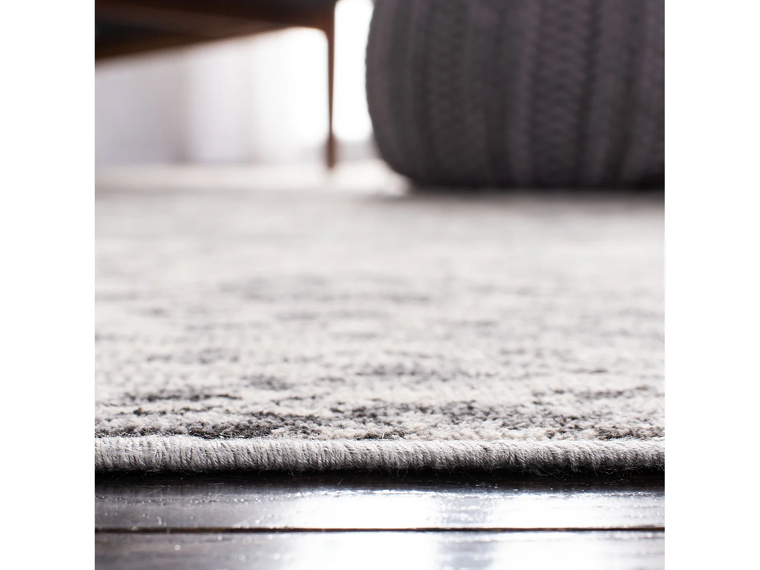 Tapis Gris/Neutre 99 X 160 cm - Jazlyn