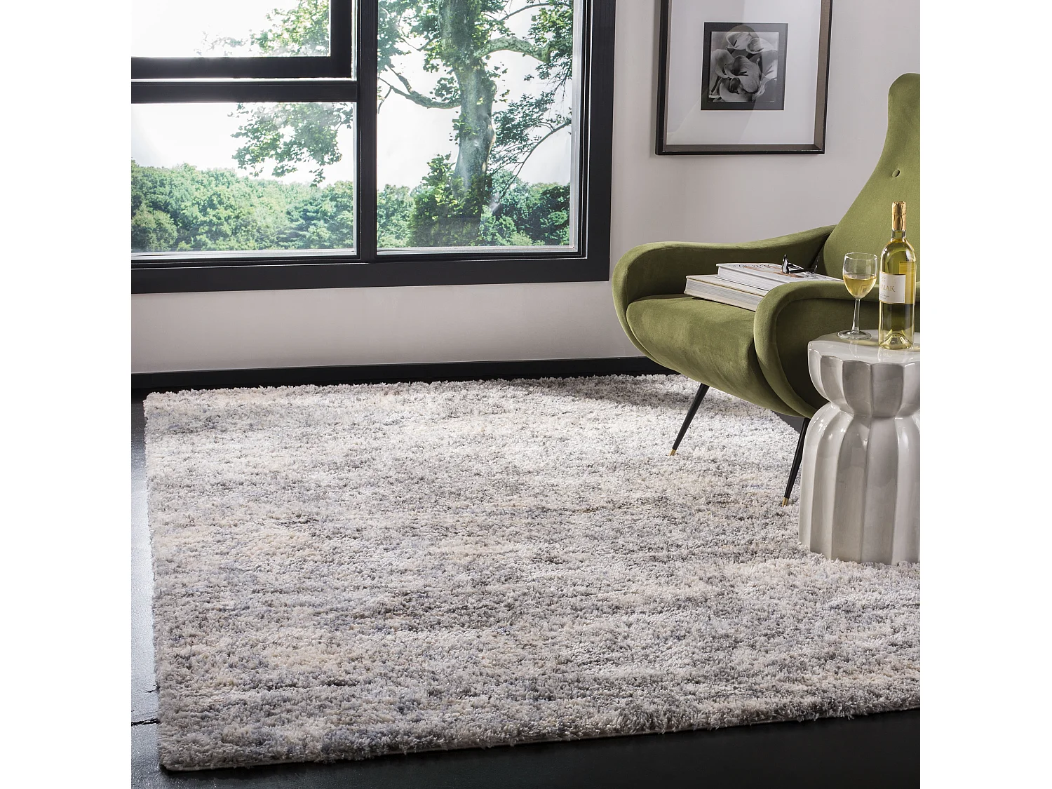 Tapis Gris/Neutre 99 X 160 cm - Tiznit