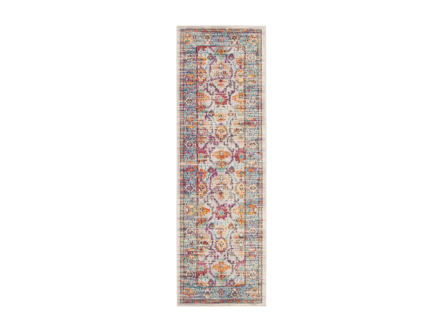 Tapis Neutre/Bleu 66 X 213 cm - Danilo