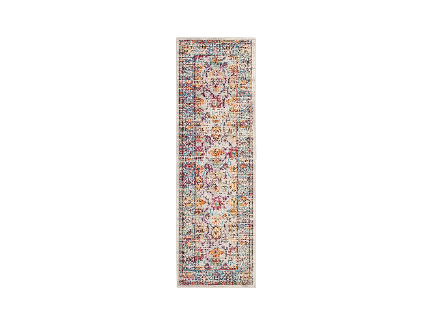 Tapis Neutre/Bleu 66 X 213 cm - Danilo