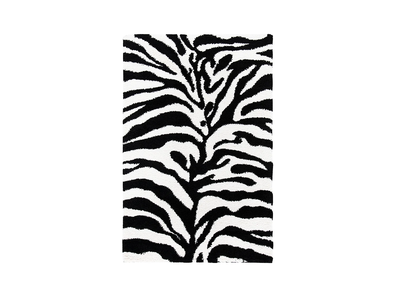 Tapis Neutre/Noir 122 X 183 cm - Nottington