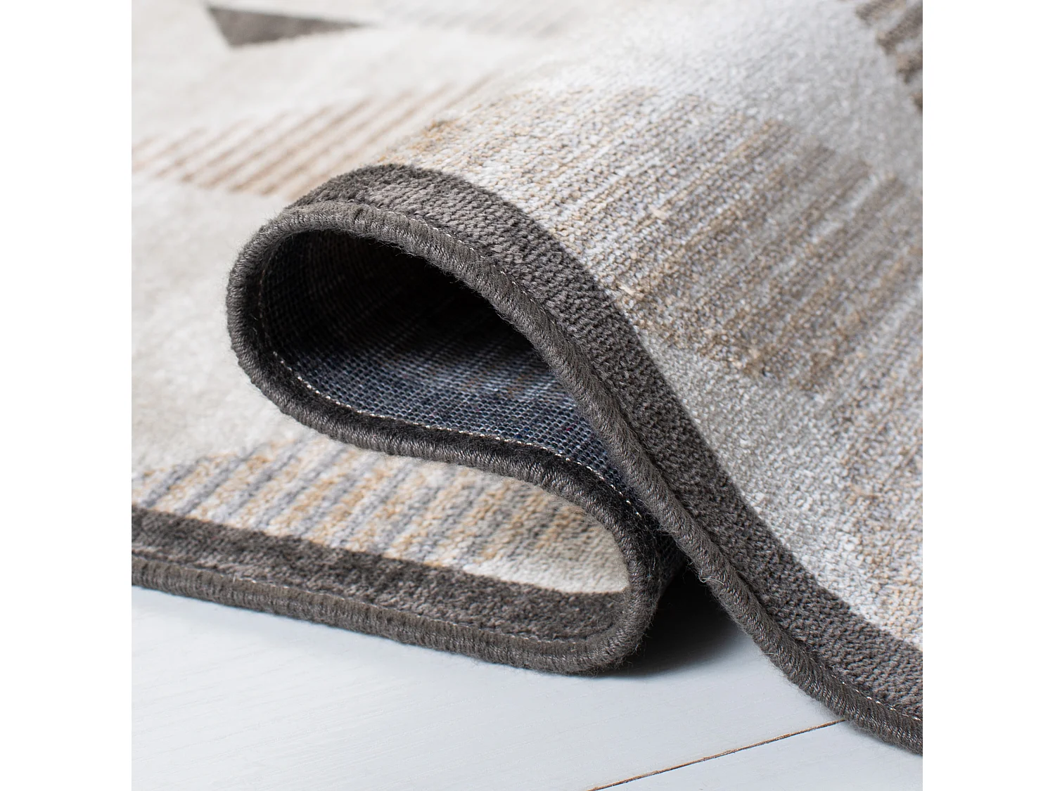 Tapis Neutre/Blanc 160 X 231 cm - Ryan