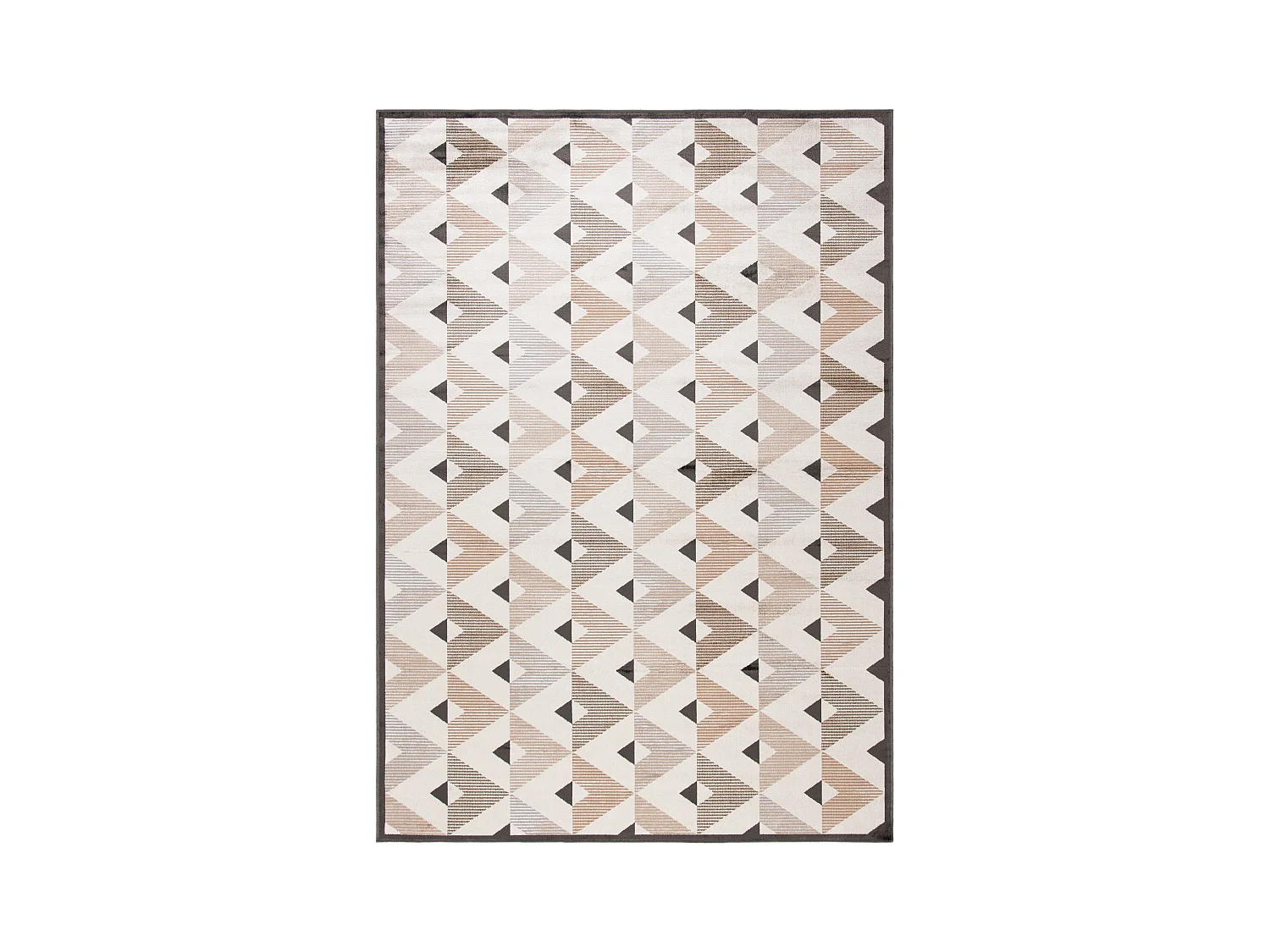 Tapis Neutre/Blanc 160 X 231 cm - Ryan
