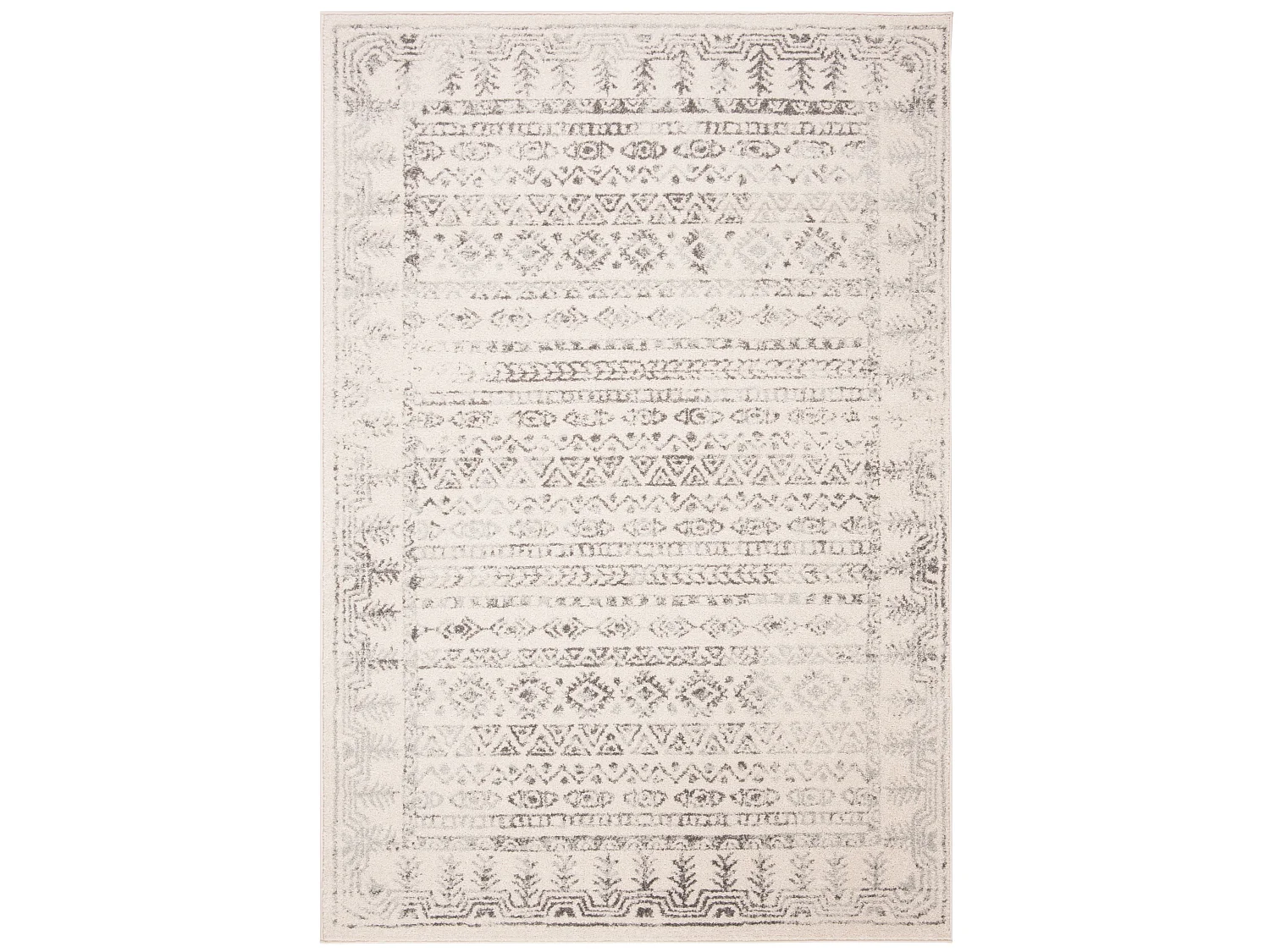 Tapis Blanc 160 X 229 cm - Rusty