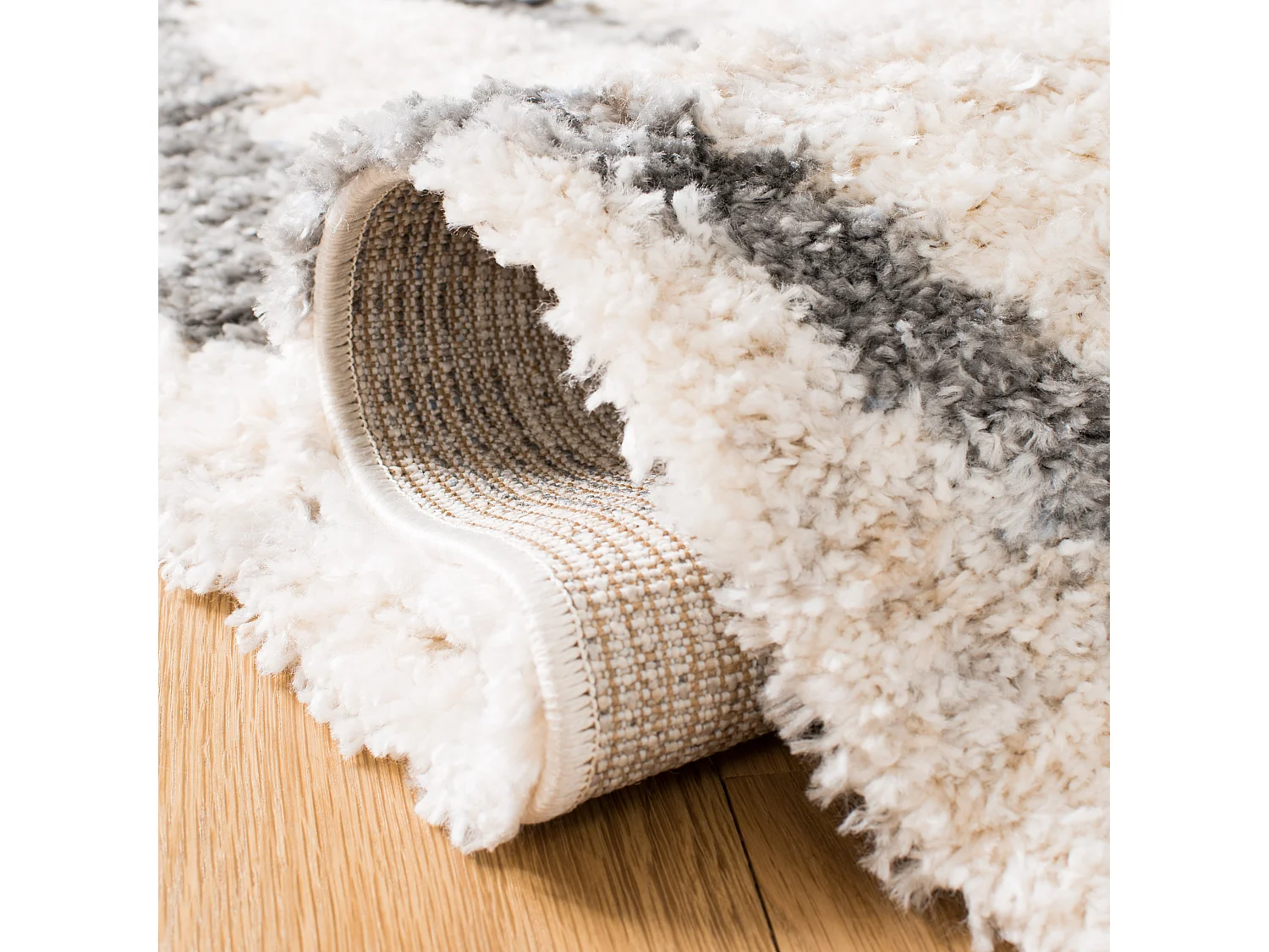 Tapis Neutre/Gris 61 X 244 cm - Niamh