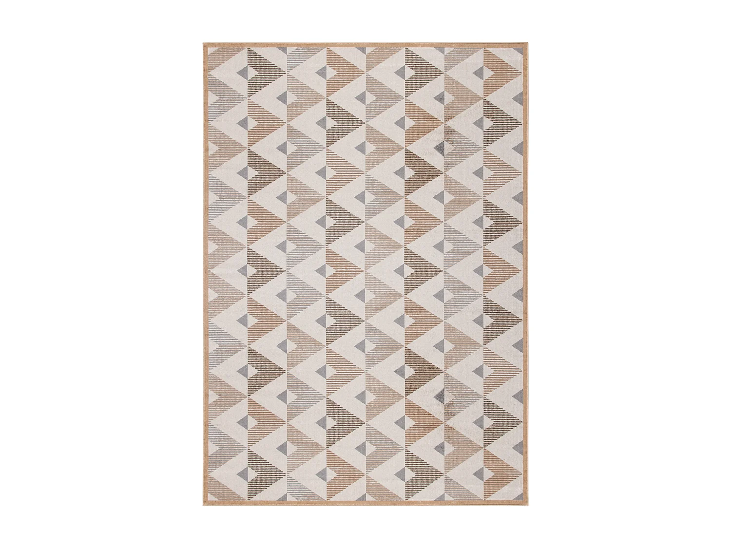 Tapis Neutre/Gris 99 X 160 cm - Ryan