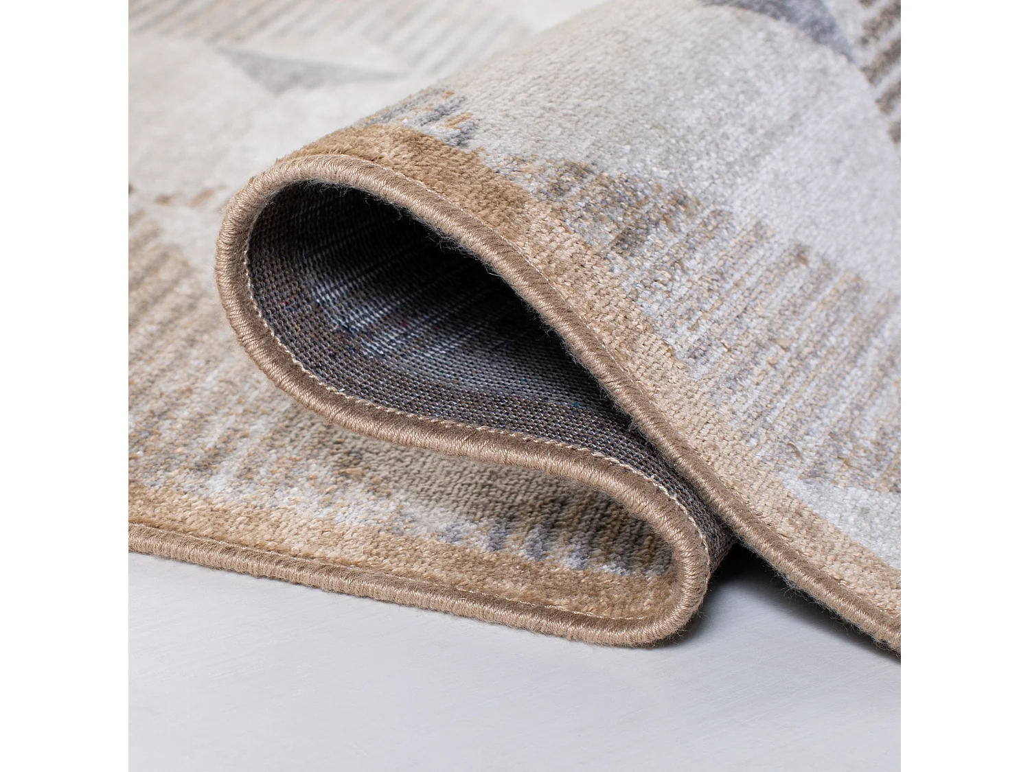 Tapis Neutre/Gris 99 X 160 cm - Ryan