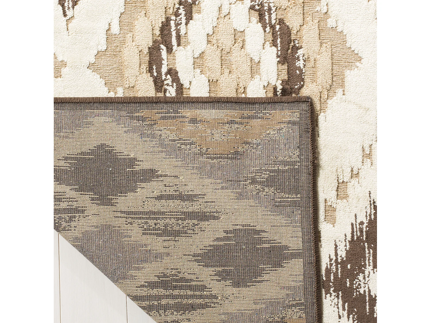 Tapis Marron/Neutre 160 X 229 cm - Evadne