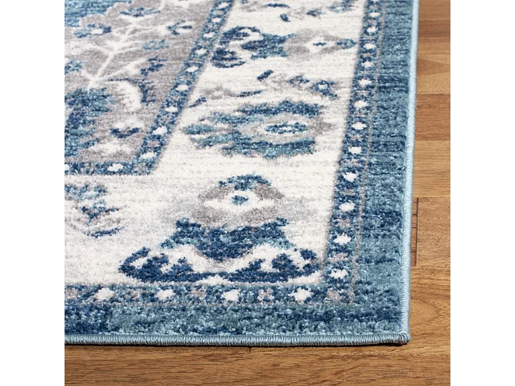 Tapis Bleu/Gris 61 X 244 cm - Madilyn