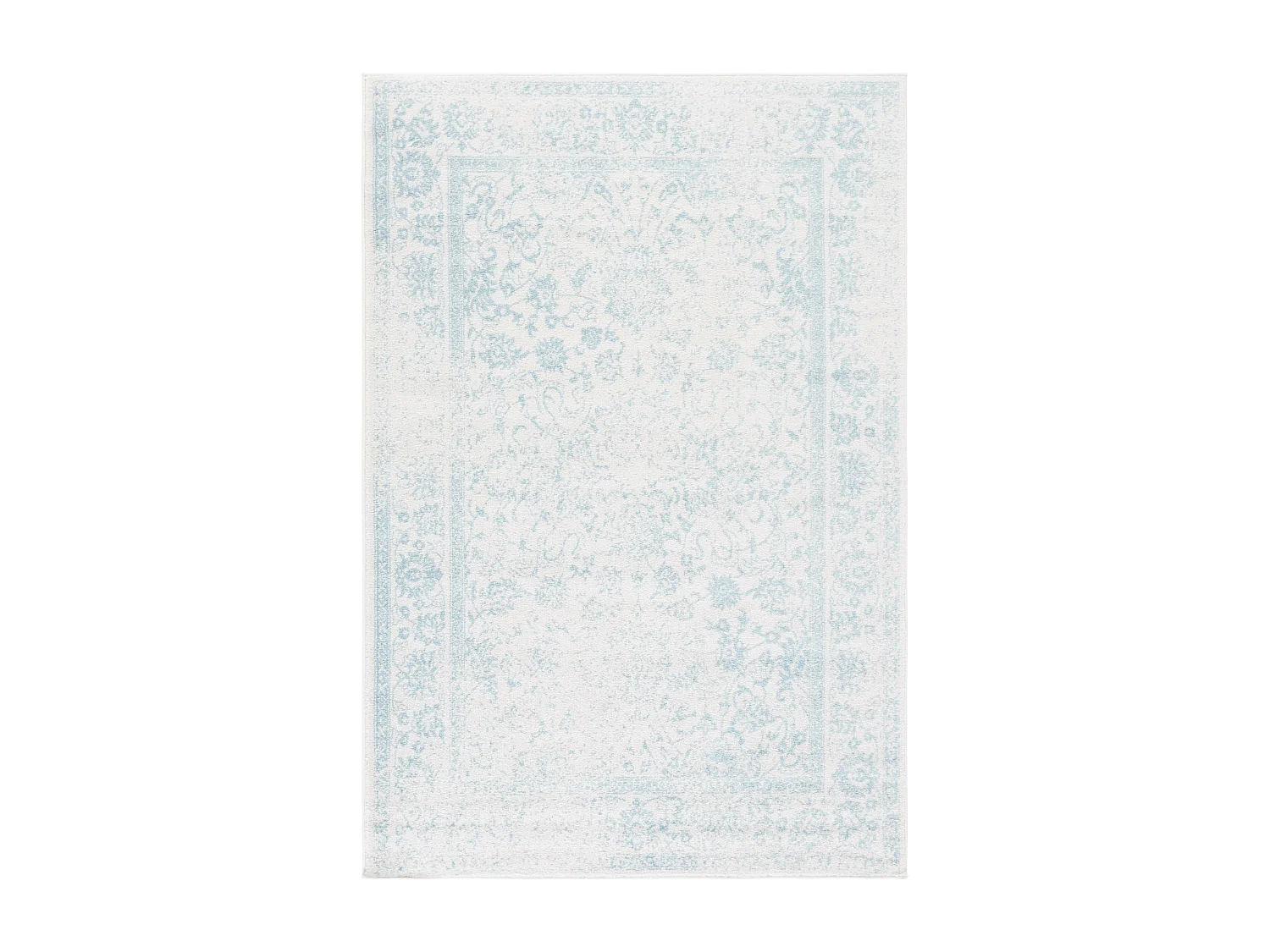 Tapis Neutre/Bleu 155 X 229 cm - Lucinda
