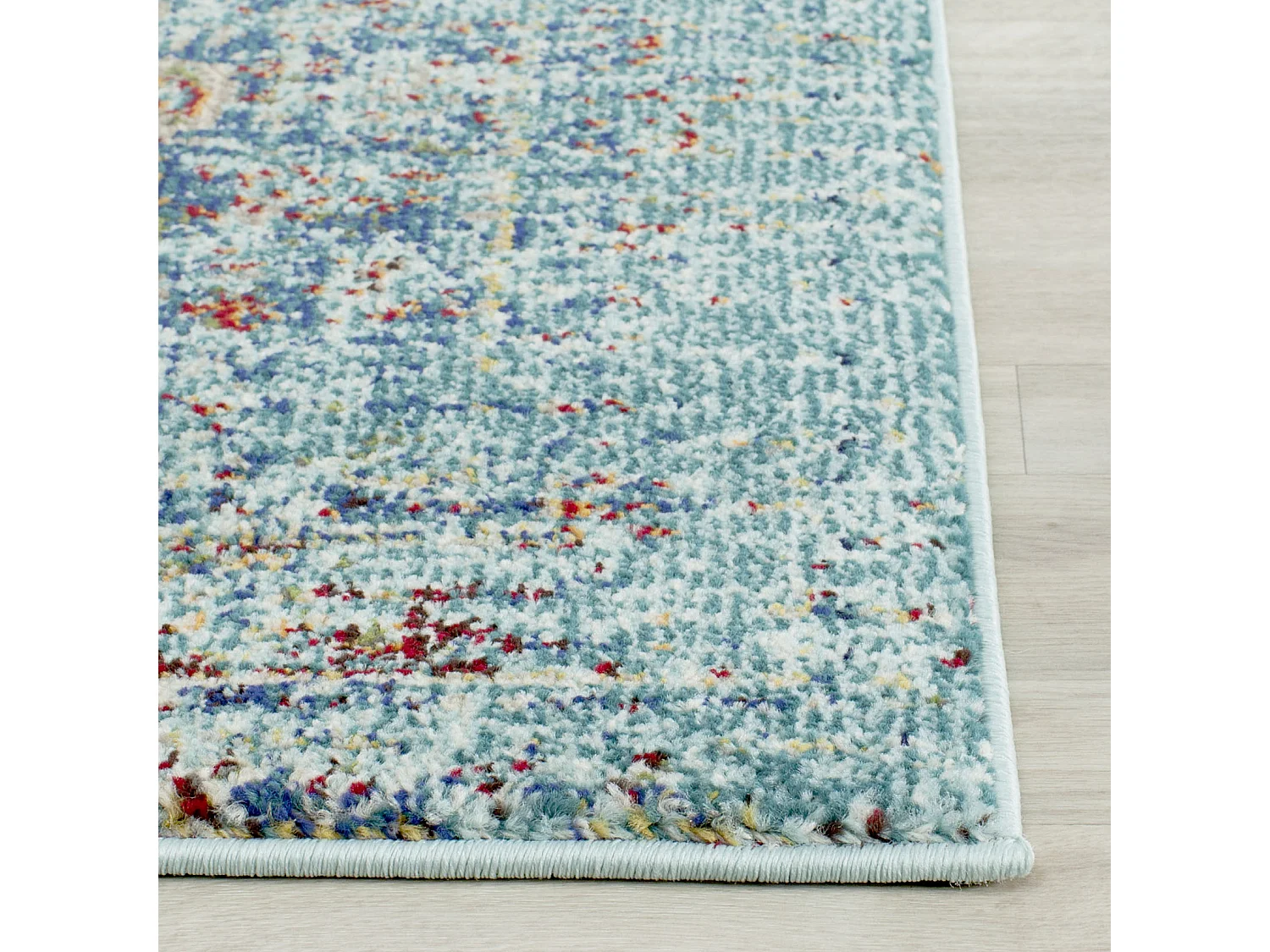Tapis Bleu/Multicolore 122 X 170 cm - Almeria