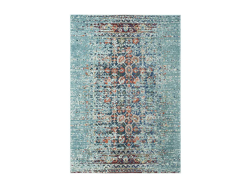 Tapis Bleu/Multicolore 122 X 170 cm - Almeria