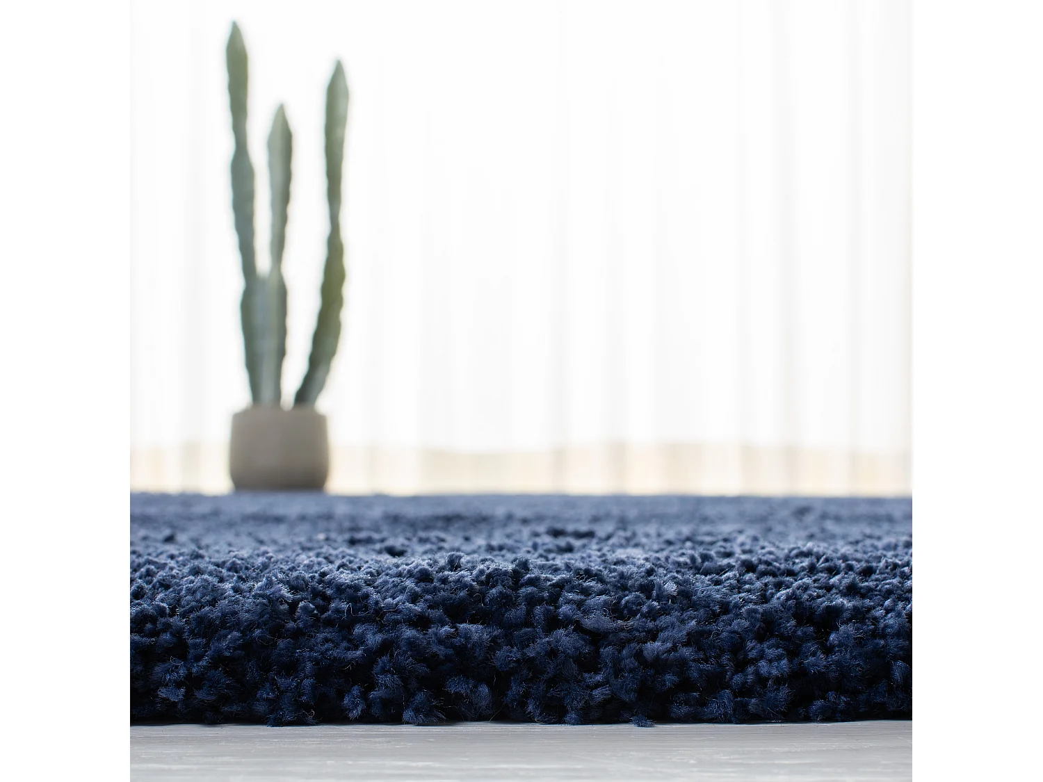 Tapis Bleu Marine 213 X 213 cm - Bowery