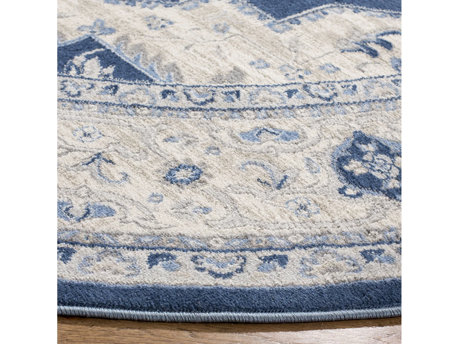 Tapis Bleu/Neutre 160 X 229 cm - Ella