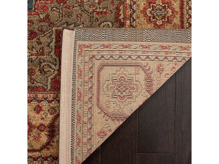 Tapis Bleu Marine/Neutre 305 X 427 cm - Sariel