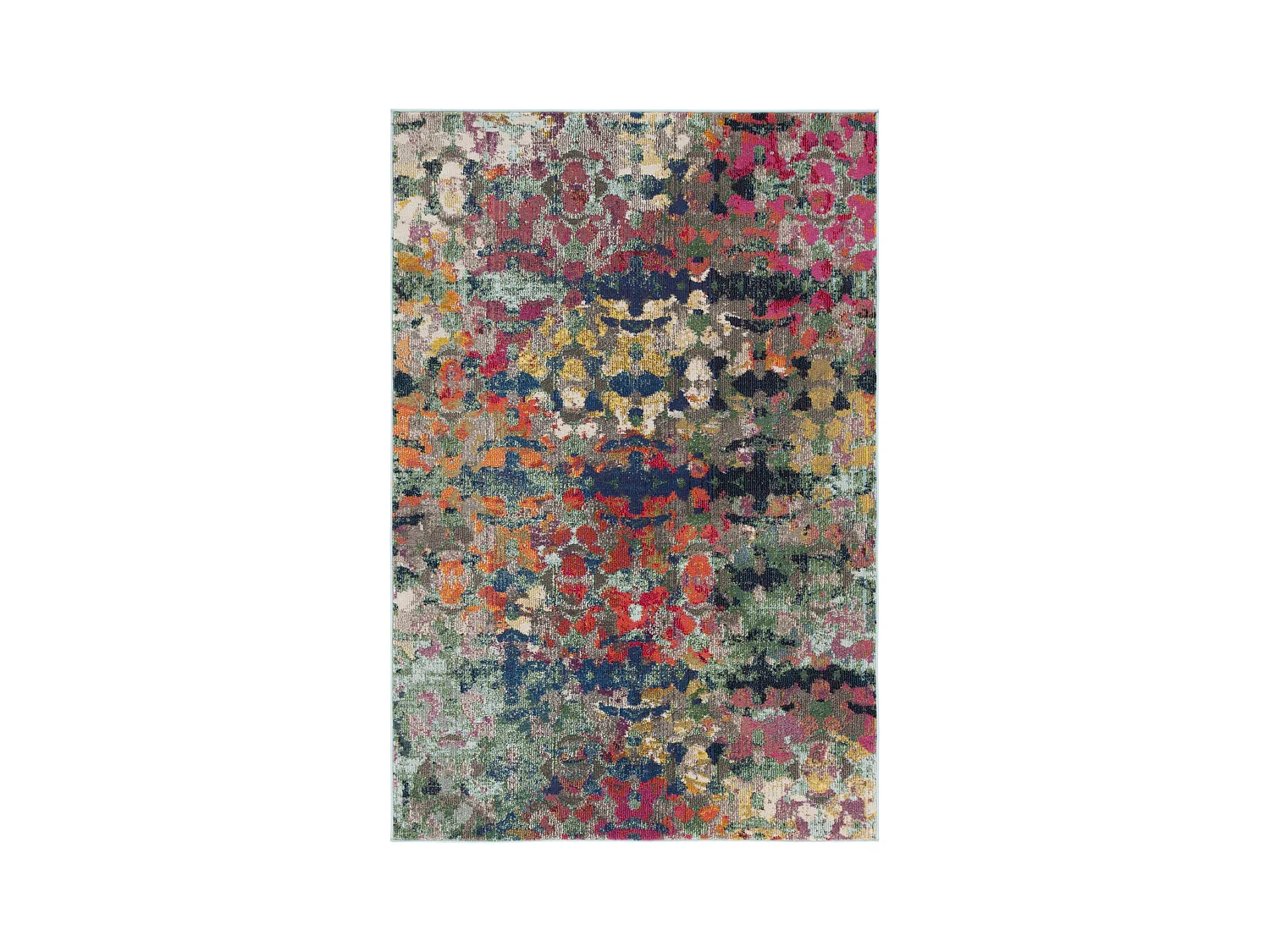 Tapis Vert/Bleu 155 X 231 cm - Paislee