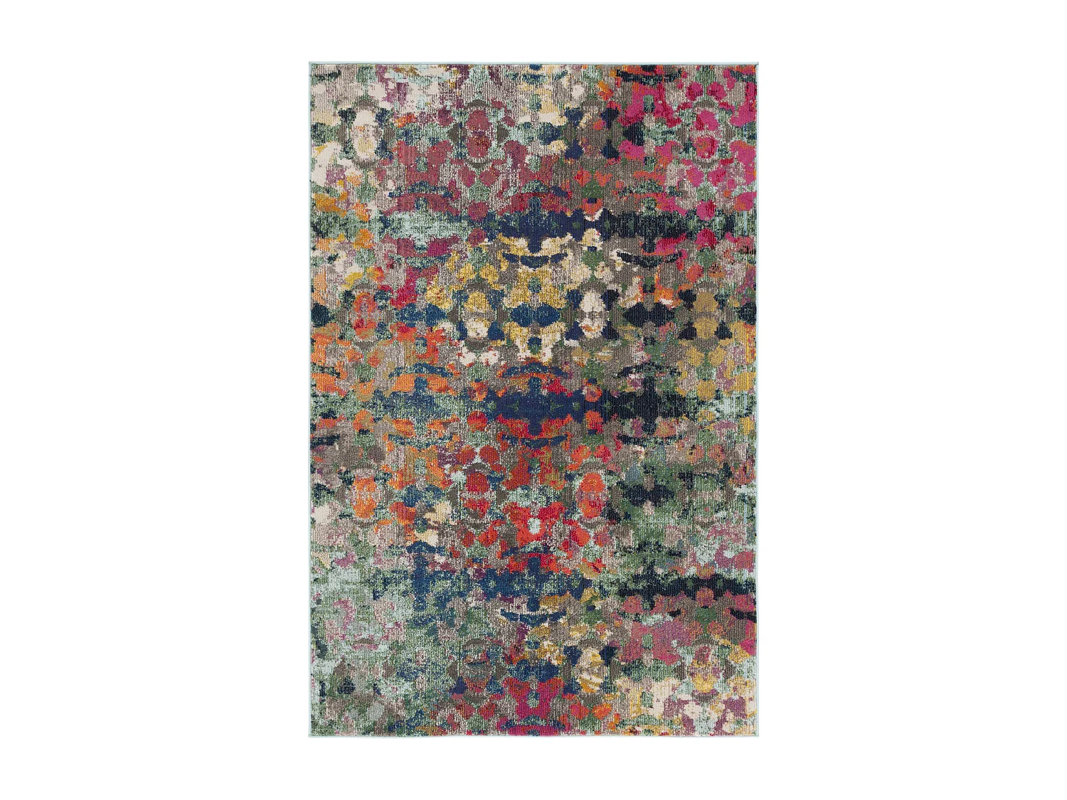 Tapis Vert/Bleu 155 X 231 cm - Paislee