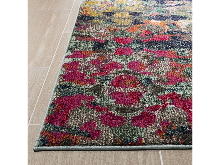 Tapis Vert/Bleu 155 X 231 cm - Paislee